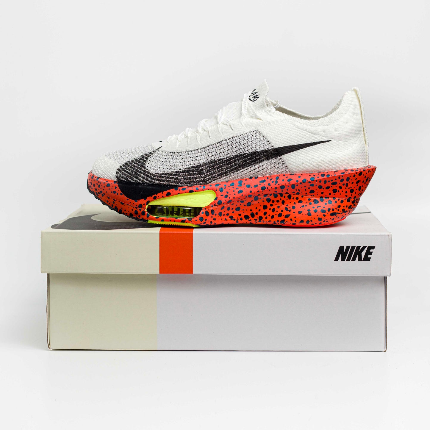 NIKE AIR ZOOM ALPHAFLY NEXT% MIRROR WHITE ORANGE - 4087
