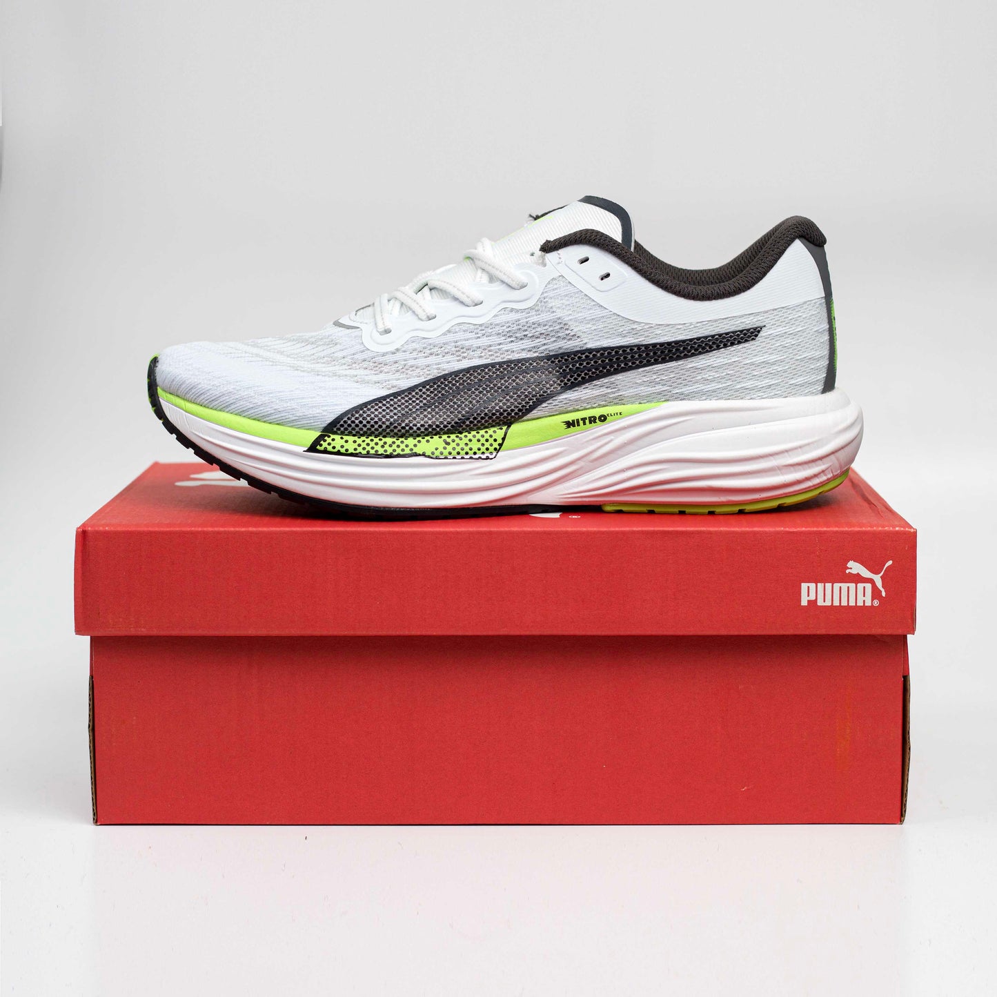 PUMA DEVIATE NITRO 2 MIRROR WHITE - 4090