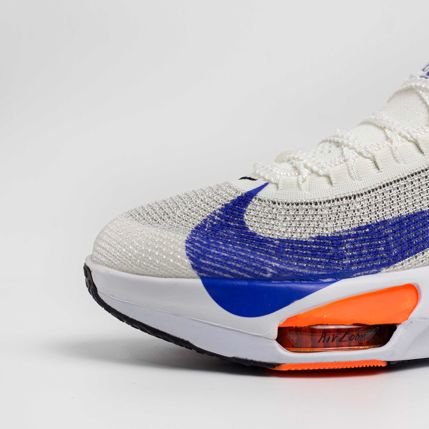 NIKE AIR ZOOM ALPHAFLY NEXT% MIRROR WHITE BLUE - 4086