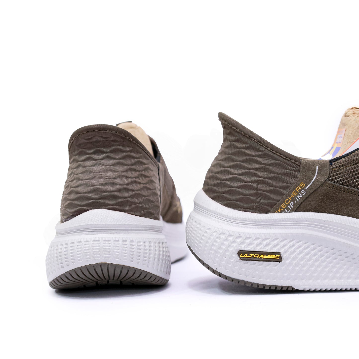 SKECHERS SLIP-INS ULTRA MIRROR KHAKI - 4211