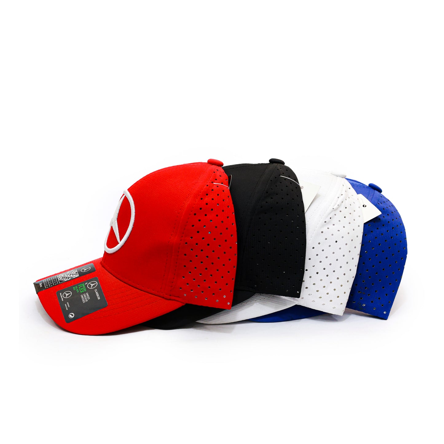 MERCEDES CAP MIRROR RED - 4182