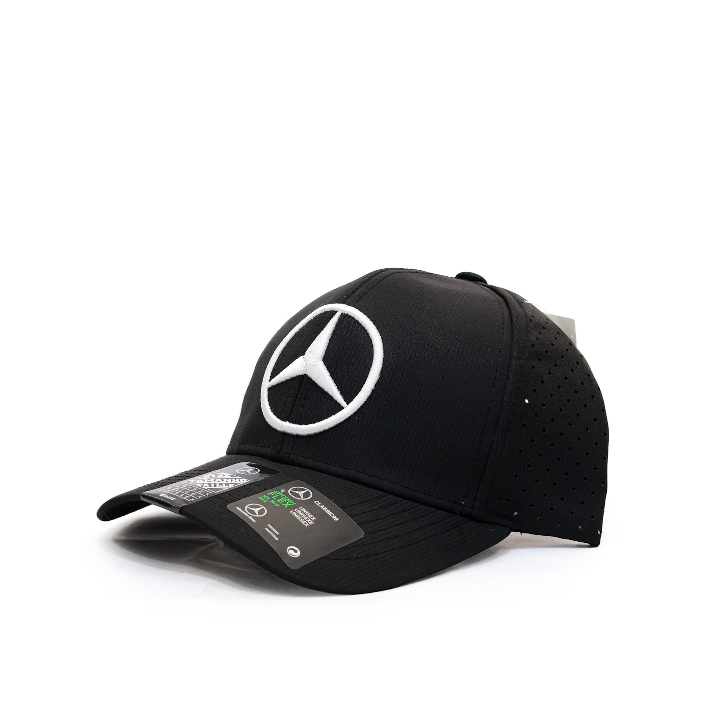 MERCEDES CAP MIRROR BLACK - 4180