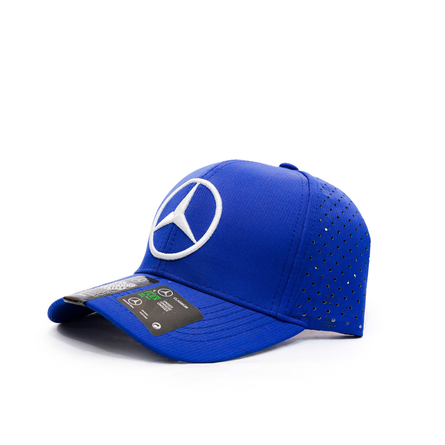 MERCEDES CAP MIRROR BLUE - 4183