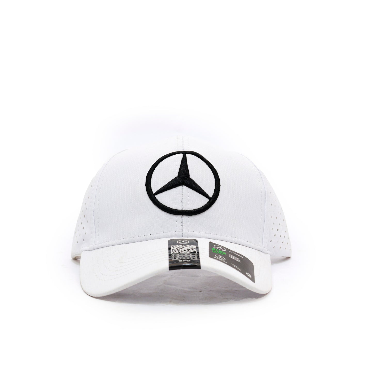 MERCEDES CAP MIRROR WHITE - 4181
