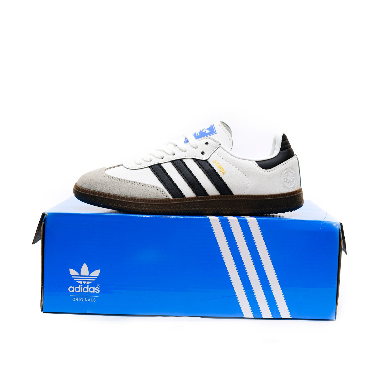 ADIDAS SAMBA MIRROR WHITE - 4159