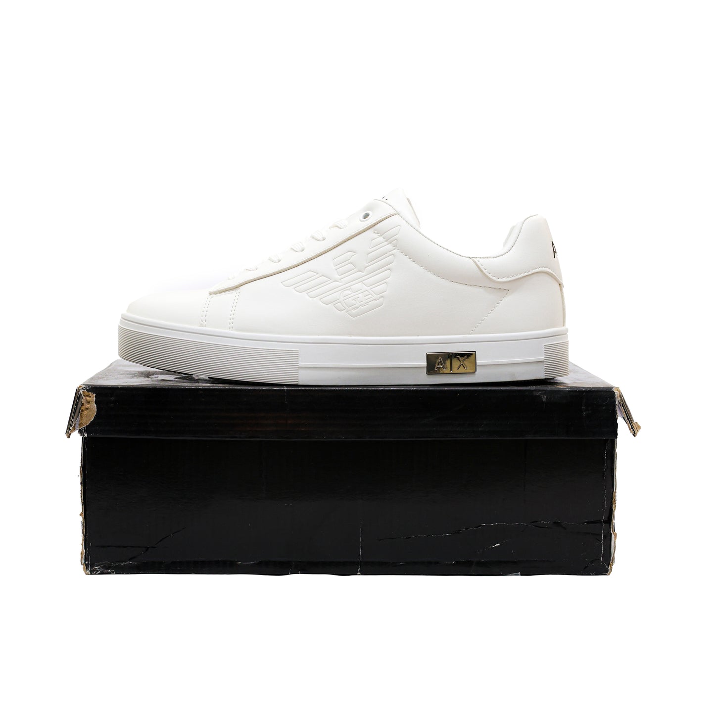 EMPORIO ARMANI CASUAL MIRROR WHITE - 4164