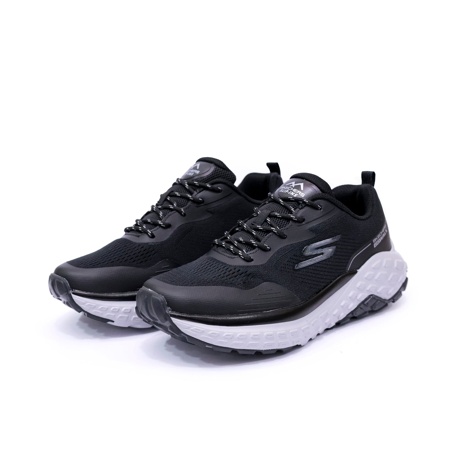SKECHERS GO WALK HYPER MIRROR BLACK - 4214