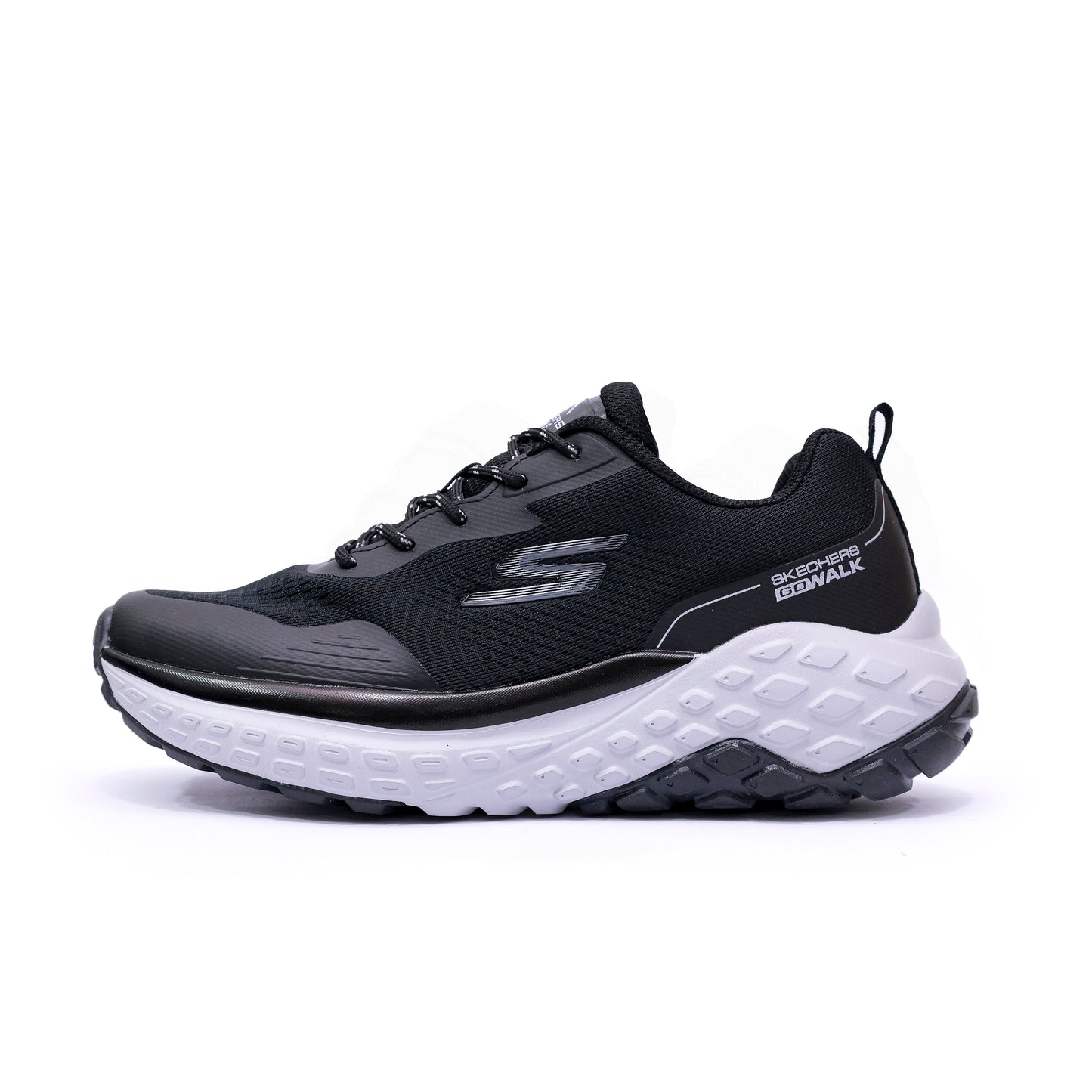 SKECHERS GO WALK HYPER MIRROR BLACK - 4214