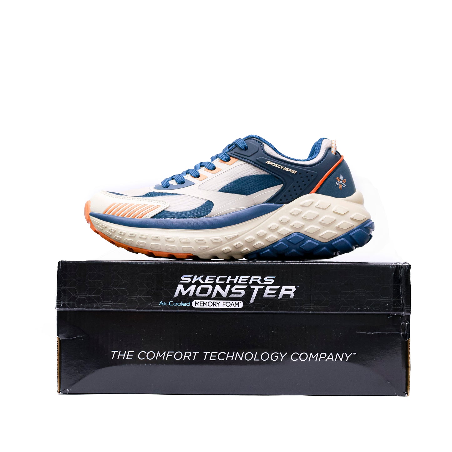 SKECHERS MONSTER EVO MIRROR BIEGE - 4197