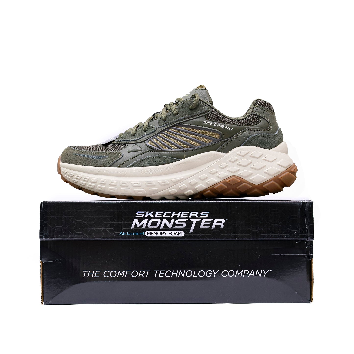 SKECHERS AIR COOLED MIRROR KHAKI - 4201