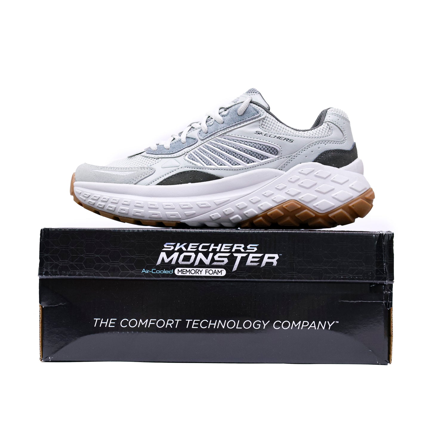 SKECHERS AIR COOLED MIRROR GREY - 4200