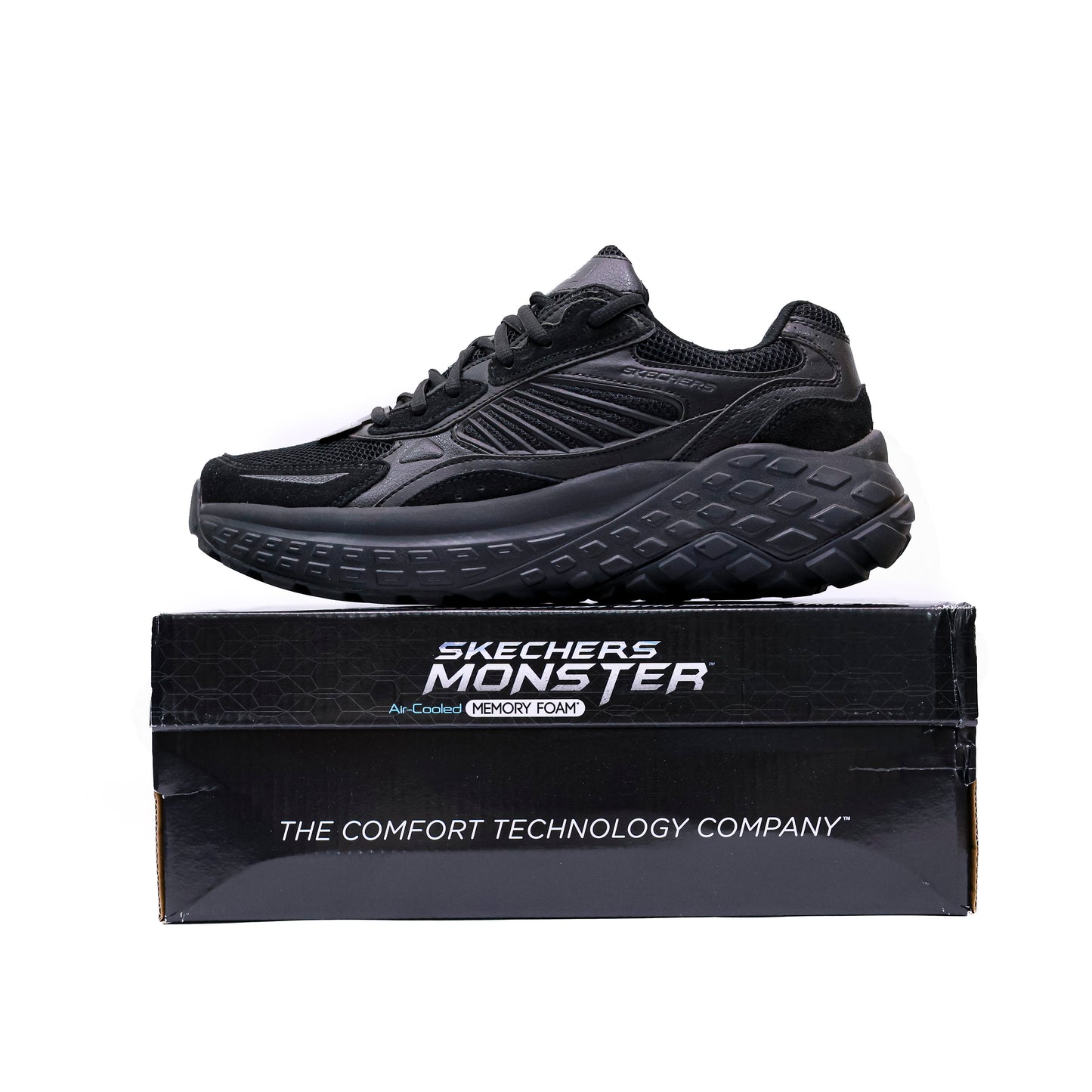 SKECHERS AIR COOLED MIRROR BLACK - 4203