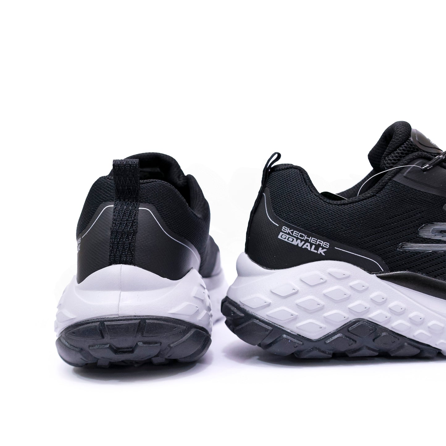 SKECHERS GO WALK HYPER MIRROR BLACK - 4214