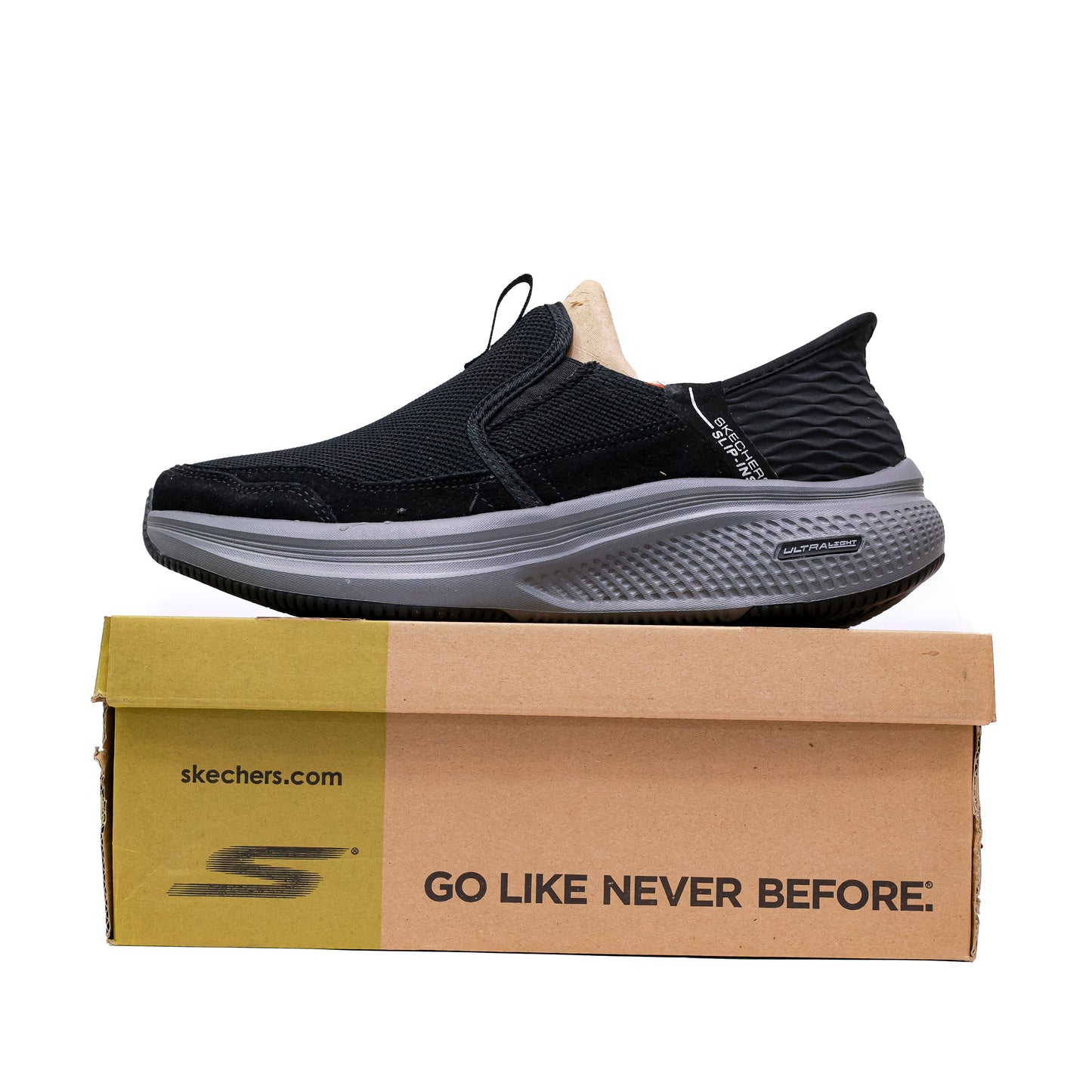SKECHERS SLIP-INS ULTRA MIRROR BLACK - 4210