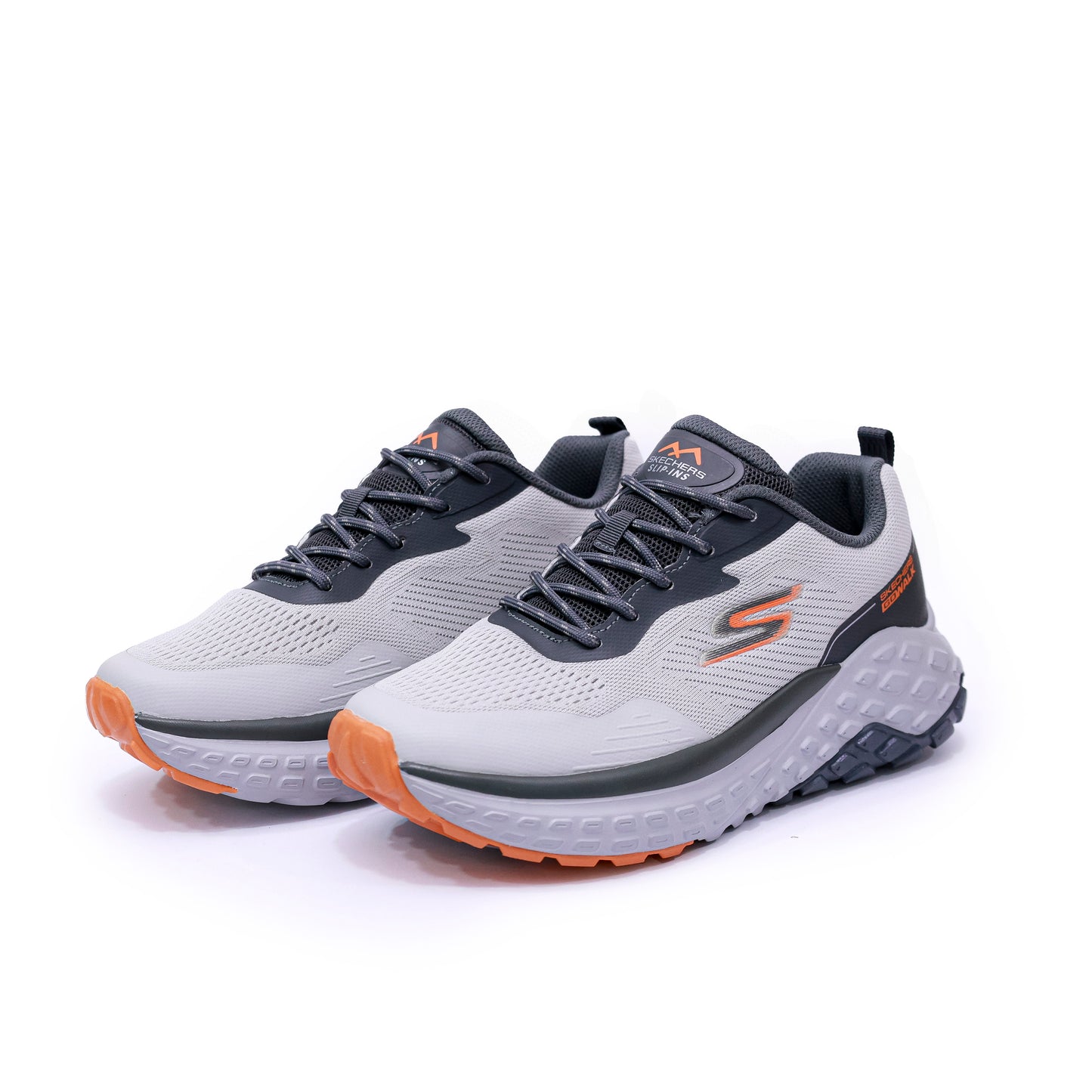 SKECHERS GO WALK HYPER MIRROR GREY - 4212