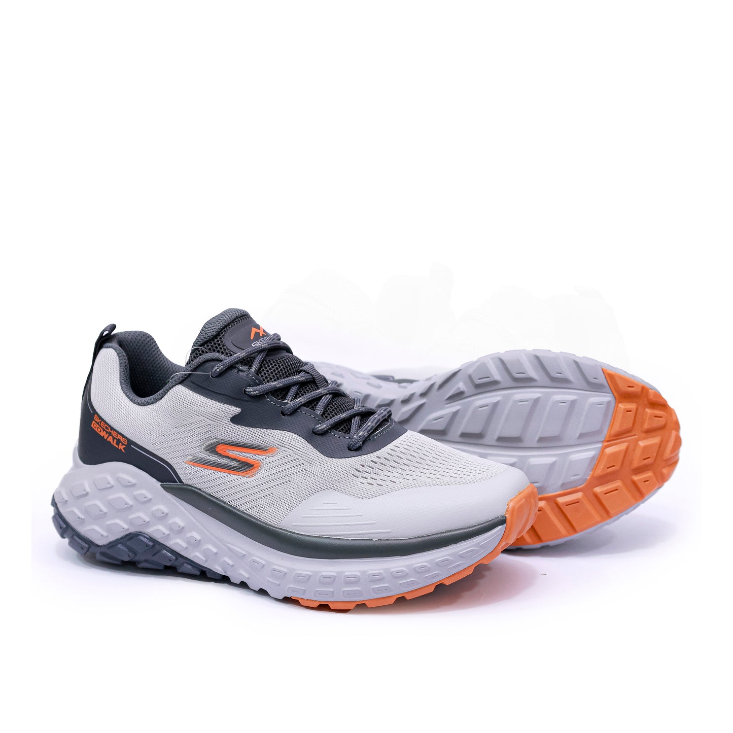 SKECHERS GO WALK HYPER MIRROR GREY - 4212