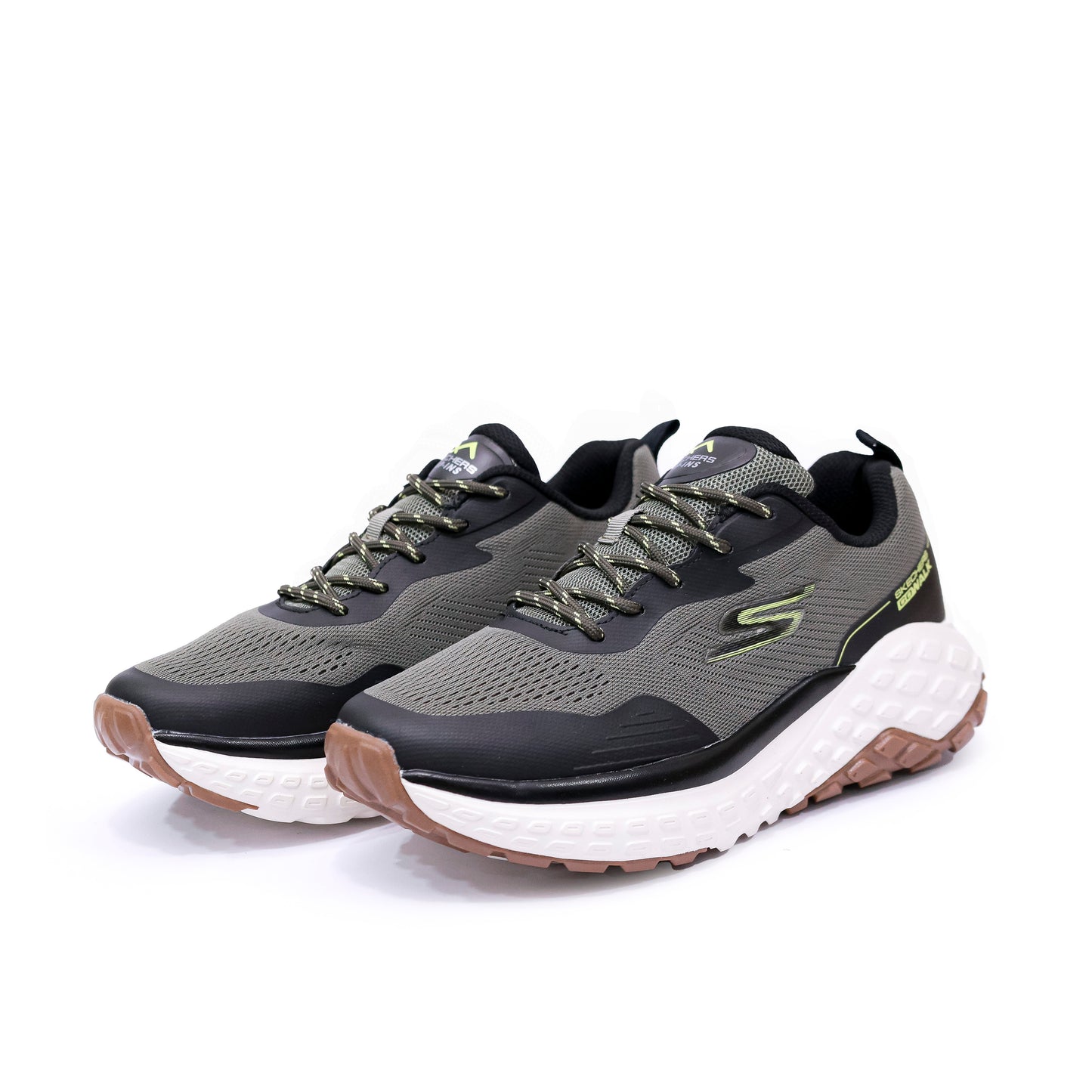 SKECHERS GO WALK HYPER MIRROR KHAKI - 4213
