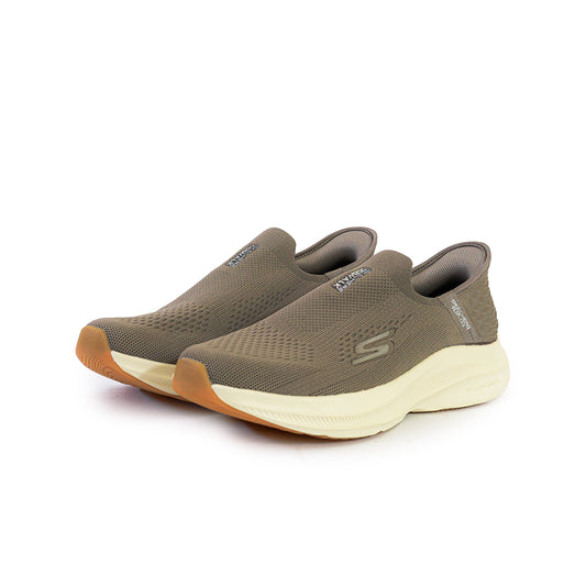 SKECHERS SLIP-INS BIG SIZE MIRROR BIEGE - 4395
