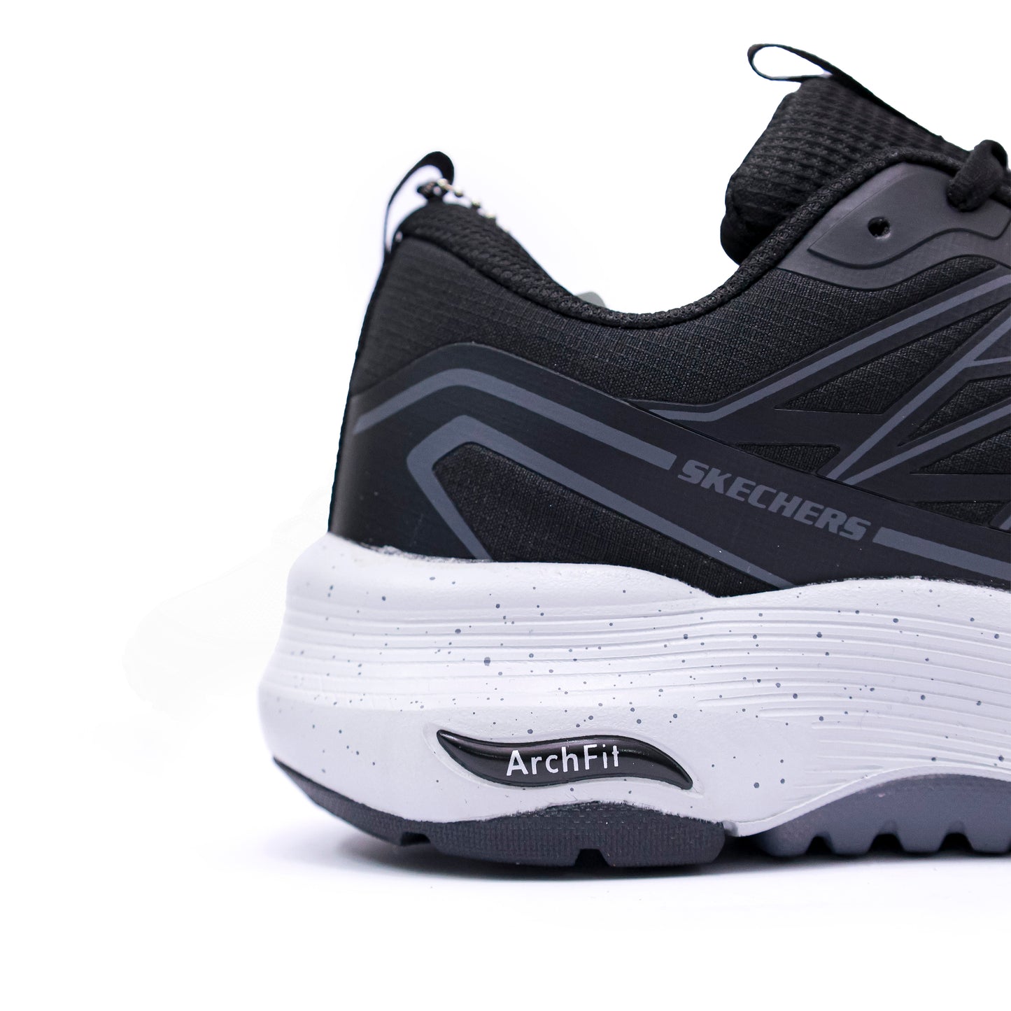 SKECHERS ARCH FIT GOOD YEAR MIRROR BLACK - 4195