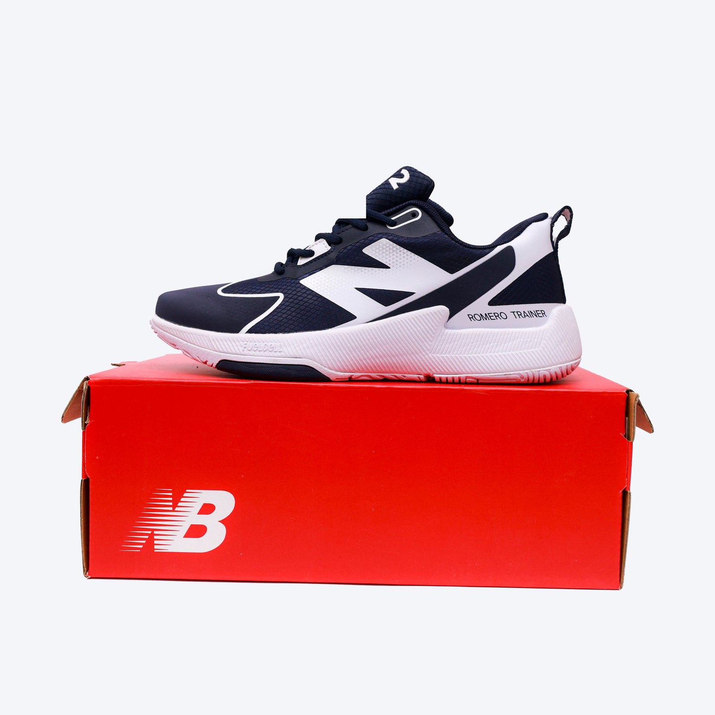 N.B FUEL CELL ROMERO DUO V2 MIRROR NAVY WHITE - 4236
