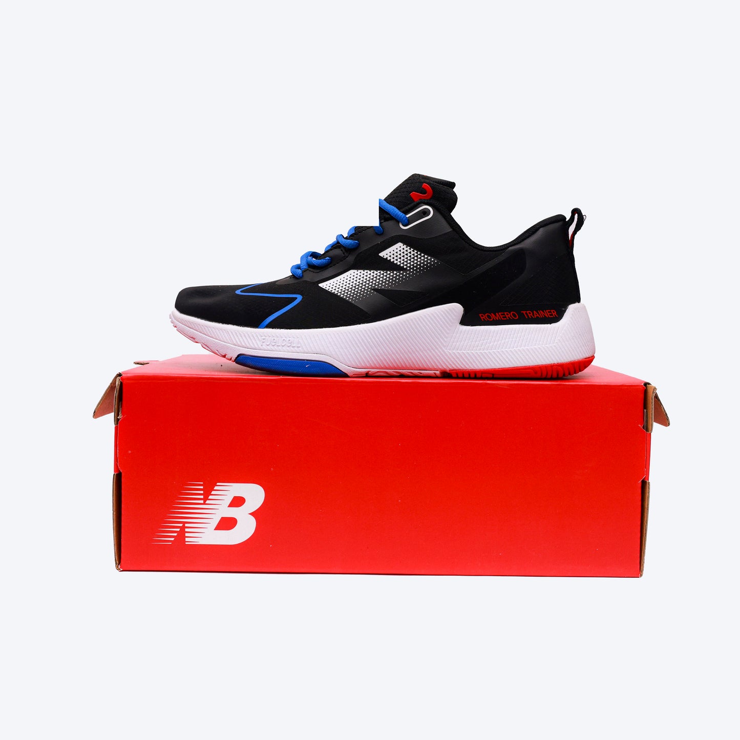 N.B FUEL CELL ROMERO DUO V2 MIRROR BLACK NAVY - 4233