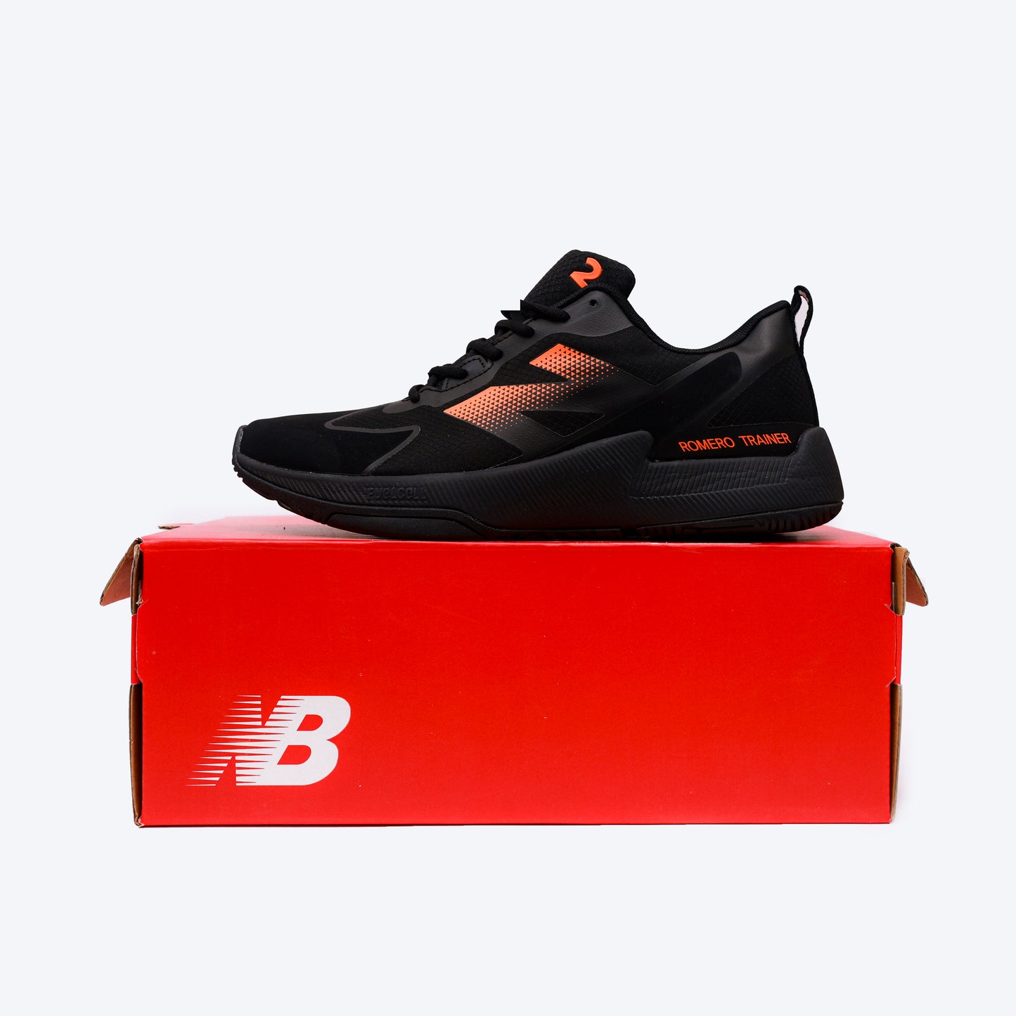 N.B FUEL CELL ROMERO DUO V2 MIRROR BLACK ORANGE - 4232