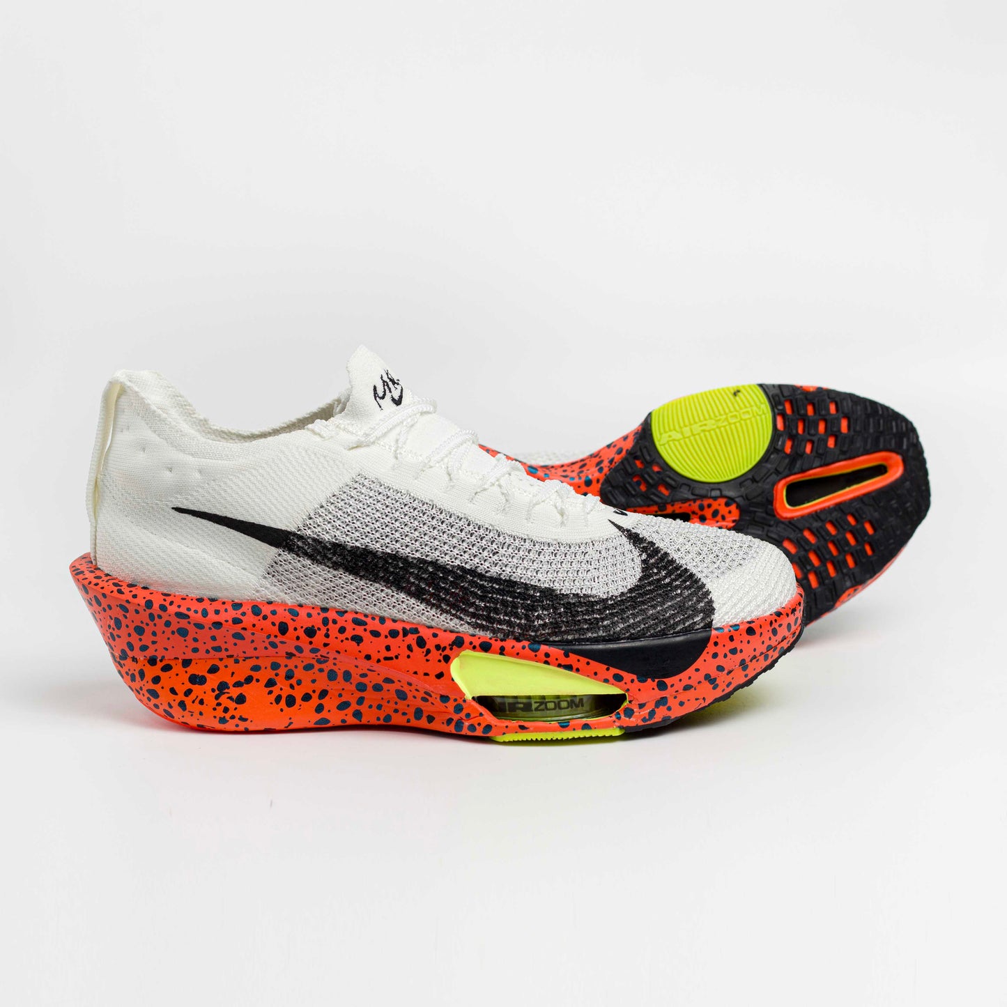 NIKE AIR ZOOM ALPHAFLY NEXT% MIRROR WHITE ORANGE - 4087