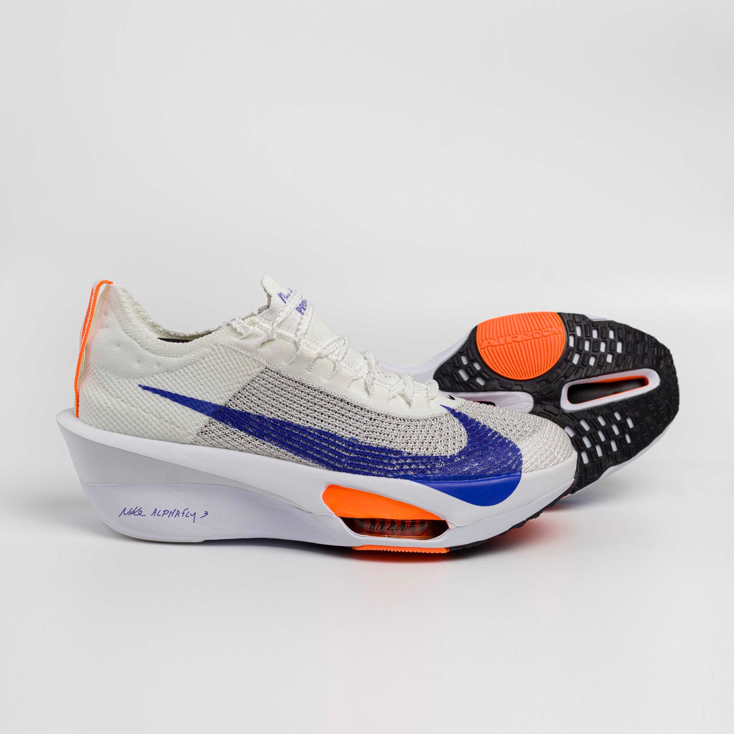 NIKE AIR ZOOM ALPHAFLY NEXT% MIRROR WHITE BLUE - 4086
