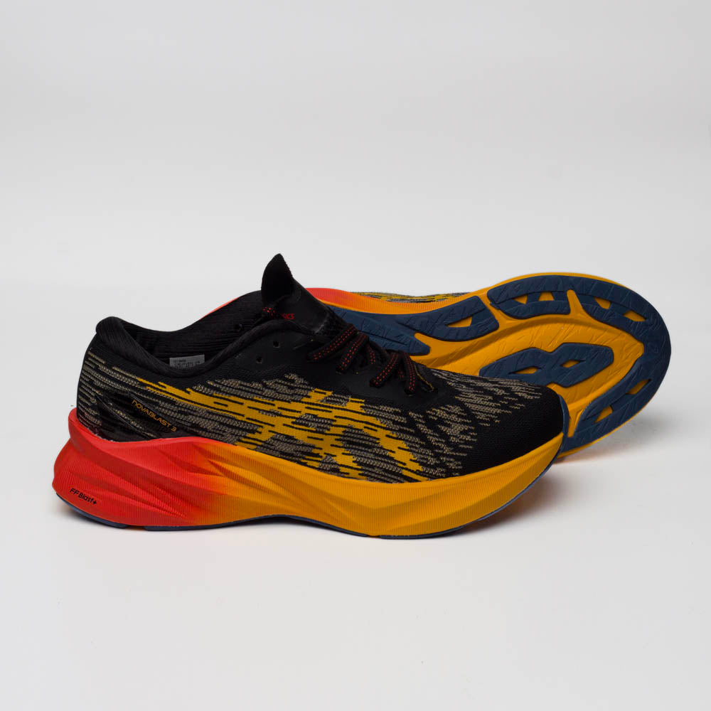 ASICS NOVABLAST 3 MIRROR BLACK ORANGE - 4138