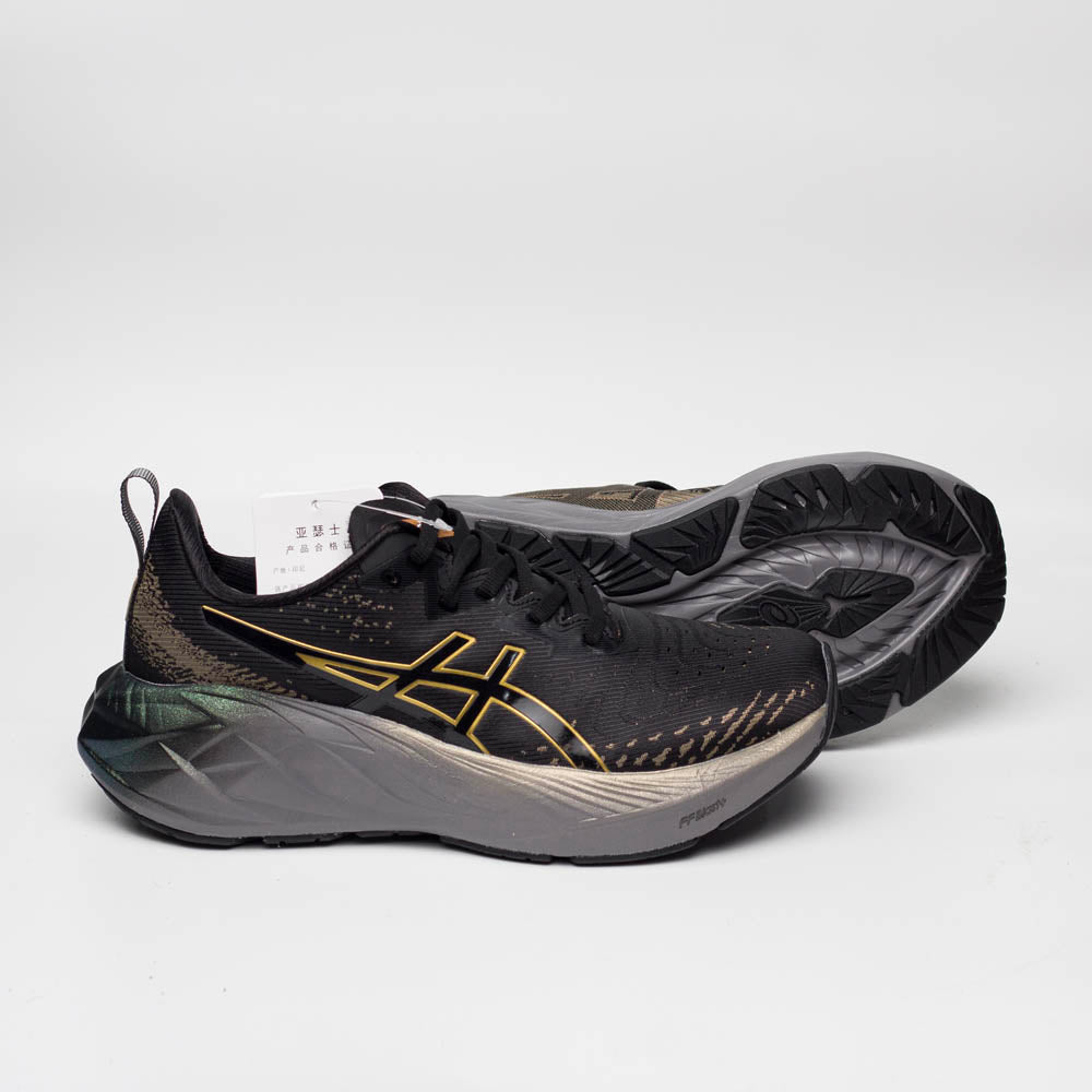ASICS NOVABLAST 4 MIRROR BLACK GOLD - 4142