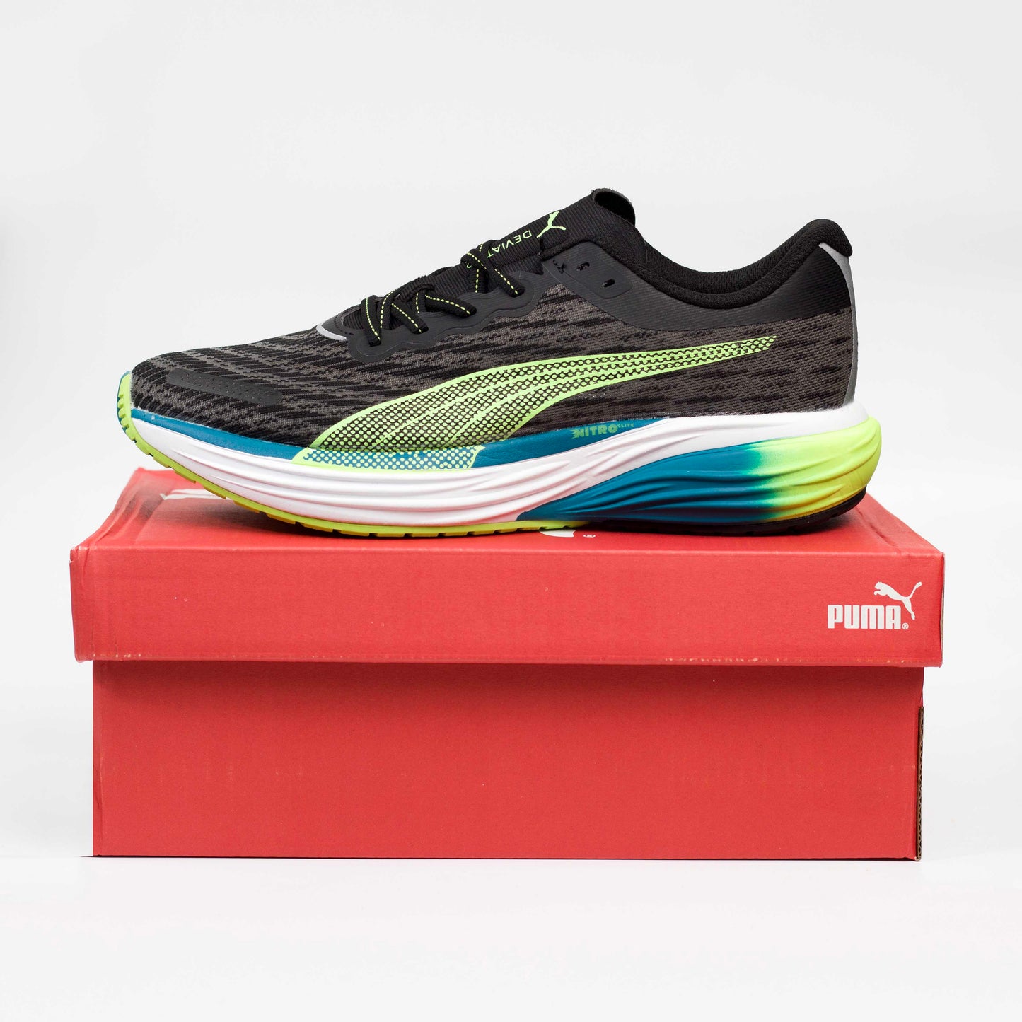 PUMA DEVIATE NITRO 2 MIRROR BLACK - 4089