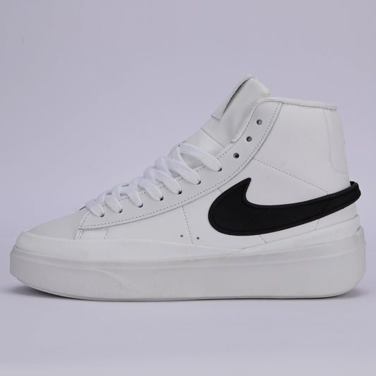 NIKE PHANTOM MID MIRROR WHITE BLACK - 4107