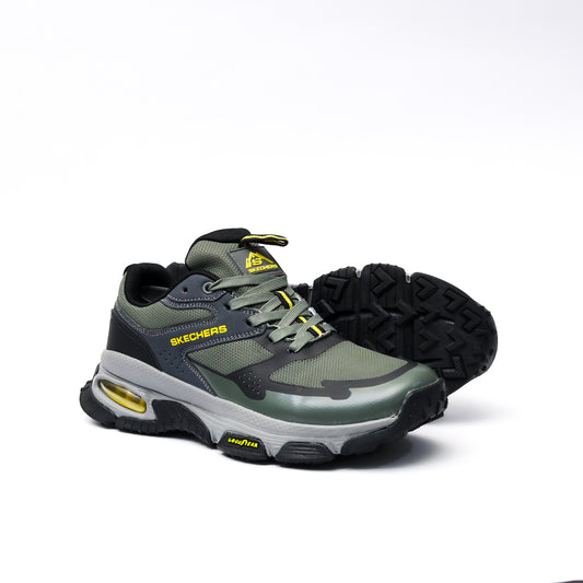 SKECHERS AIR SLEEK ENVOY MIRROR KHAKI - 4358