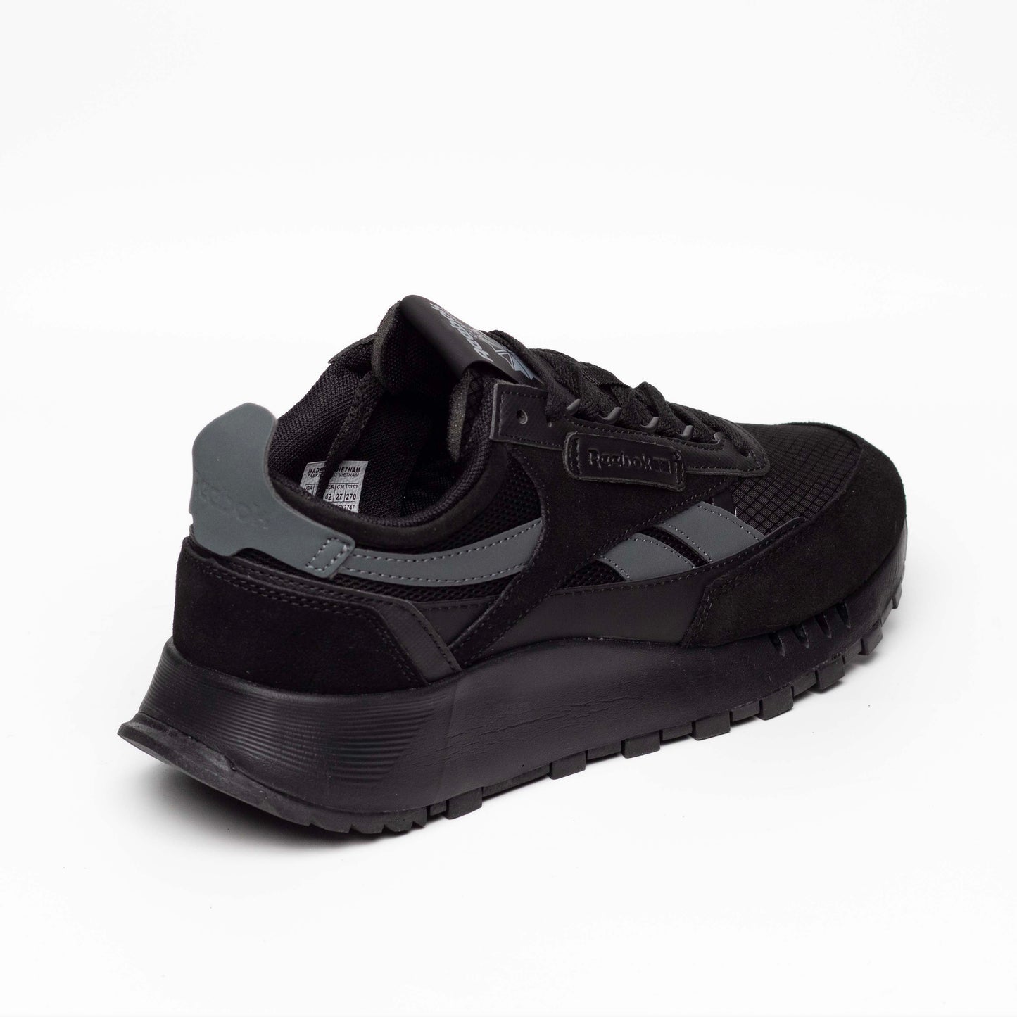 REEBOK CL LEGACY MIRROR ALL BLACK - 4158