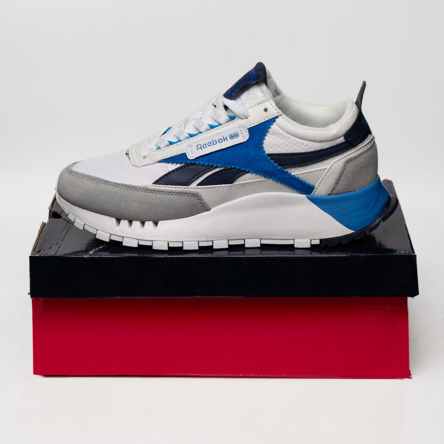 REEBOK CL LEGACY MIRROR WHITE GREY - 4156