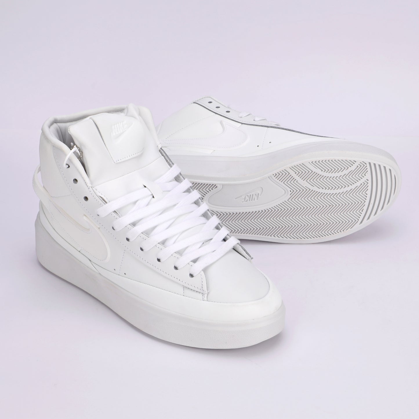 NIKE PHANTOM MID MIRROR ALL WHITE - 4106