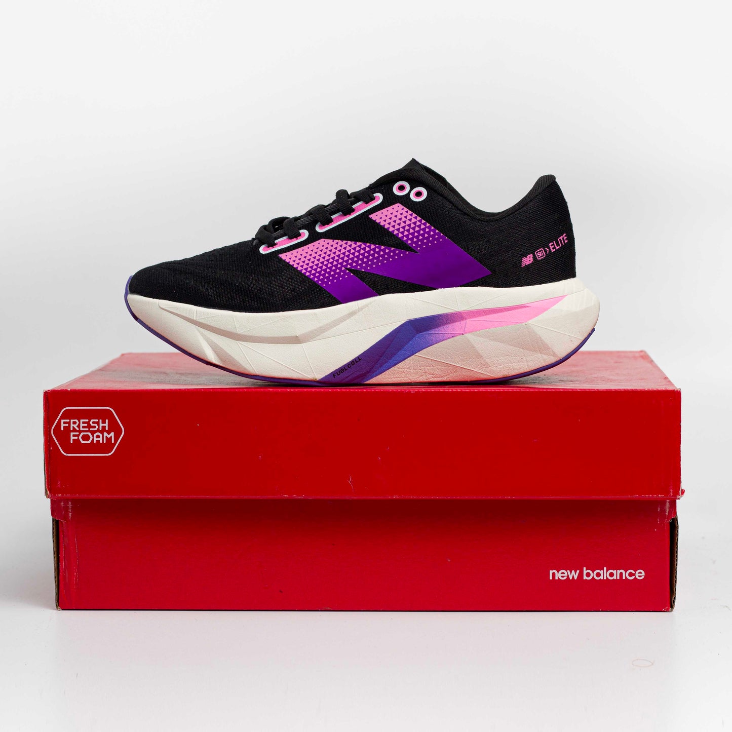 NEW BALANCE FUEL GEL ELITE FANTOM MIRROR BLACK - 4097
