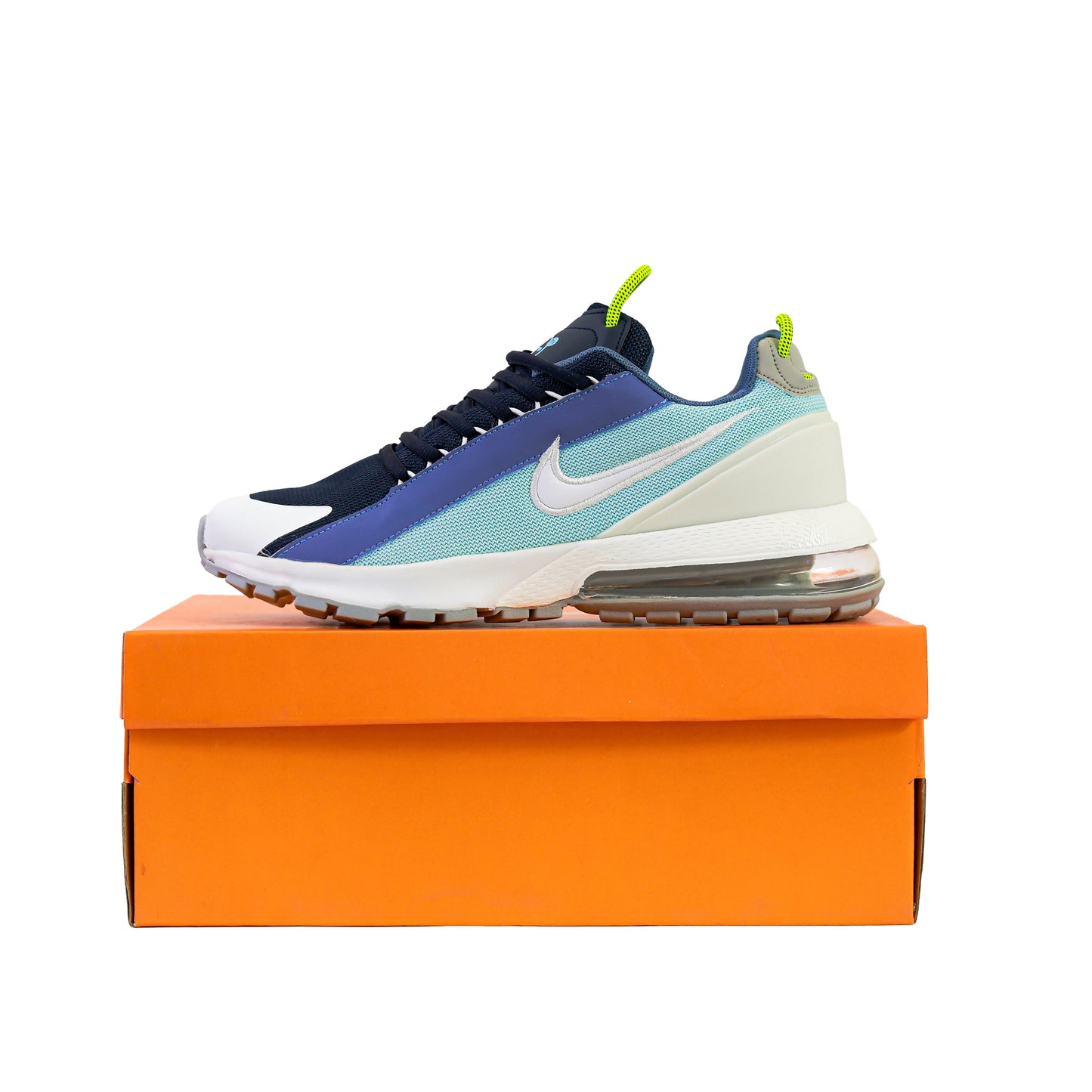 NI AIR MAX MIRROR WHITE BABY BLUE - 4401