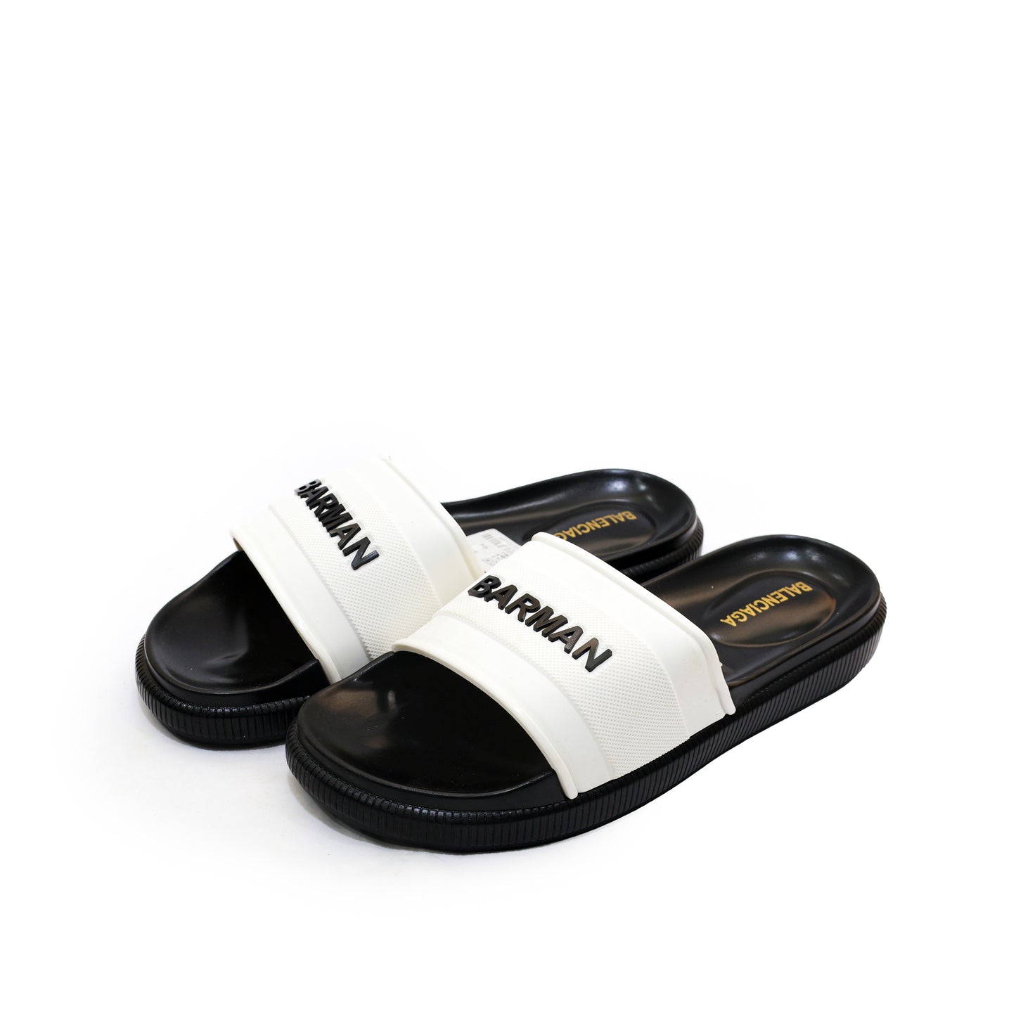 BALMAIN SLIPPER MRROR WHITE - 4187