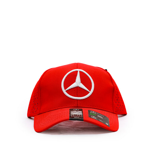 MERCEDES CAP MIRROR RED - 4182