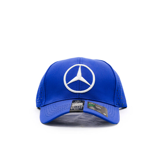 MERCEDES CAP MIRROR BLUE - 4183