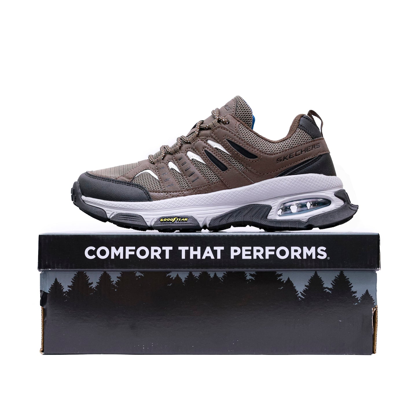 SKECHERS SKECH-AIR MIRROR BROWN - 4193