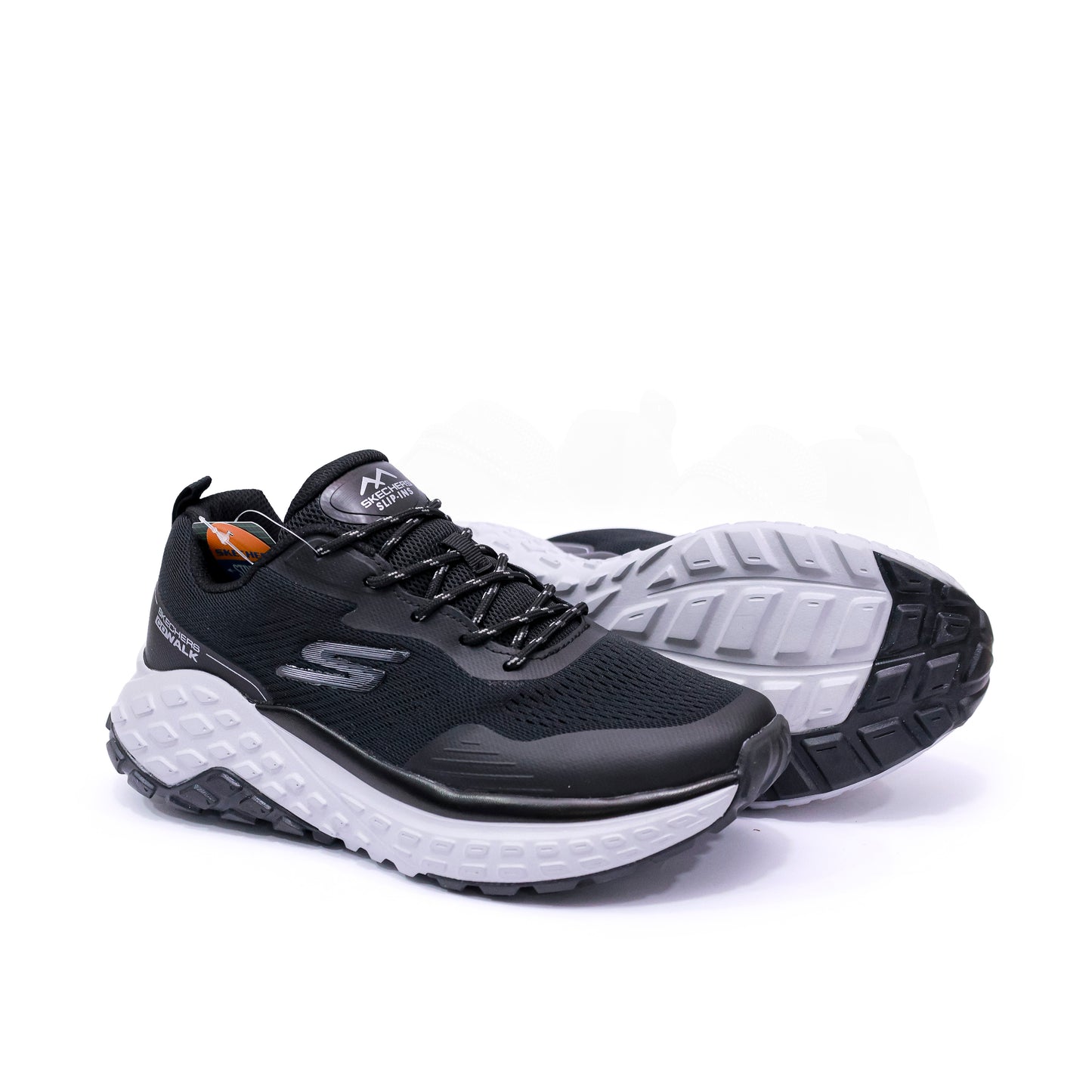 SKECHERS GO WALK HYPER MIRROR BLACK - 4214