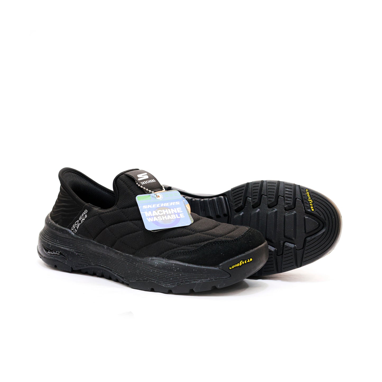 SKECHERS ARCH FIT MIRROR BLACK - 4167