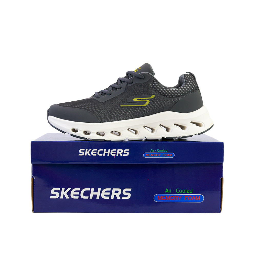 SKECHERS GO RUN MIRROR GREY - 4398