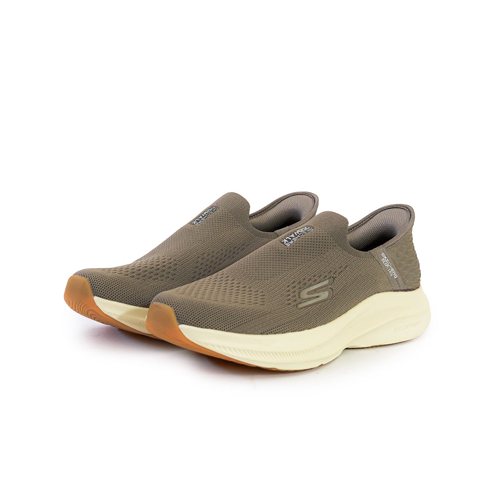 SKECHERS SLIP-INS BIG SIZE MIRROR BIEGE - 4395