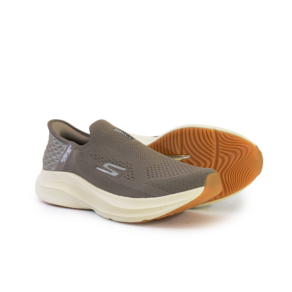 SKECHERS SLIP-INS BIG SIZE MIRROR BIEGE - 4395