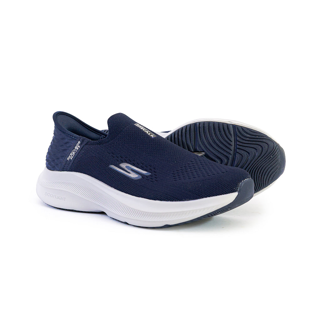 SKECHERS SLIP-INS BIG SIZE MIRROR NAVY - 4393