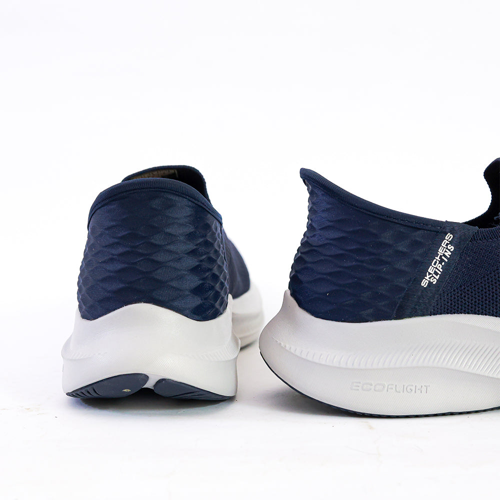 SKECHERS SLIP-INS BIG SIZE MIRROR NAVY - 4393