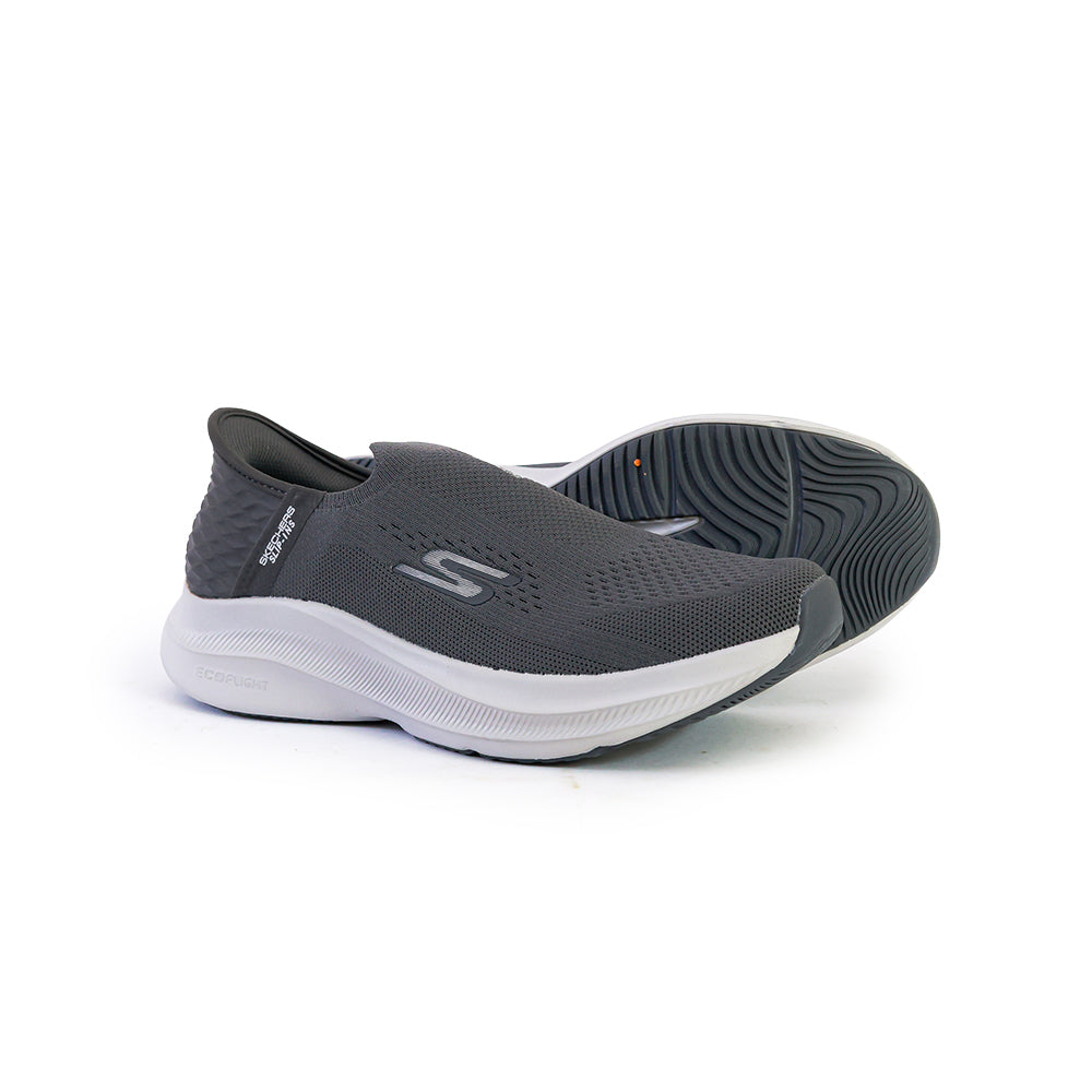SKECHERS SLIP-INS BIG SIZE MIRROR GREY - 4394